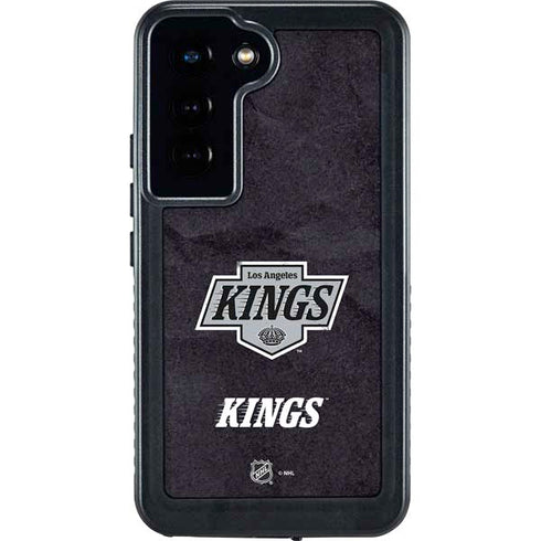 NHL Los Angeles Kings Distressed Galaxy S24 Waterproof Case